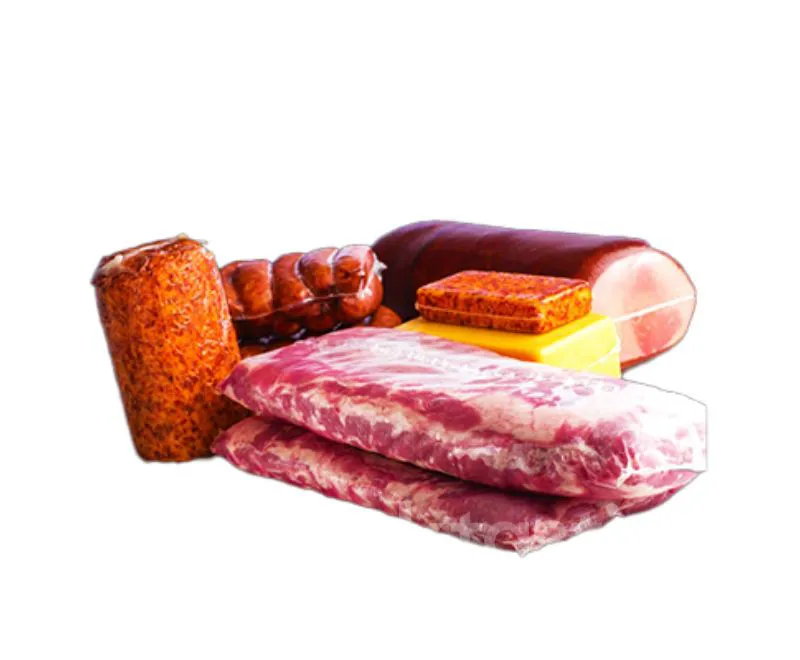 EVOH shrink bags with excellent transparency and barrier for fresh meat, poultry, and dairy products.