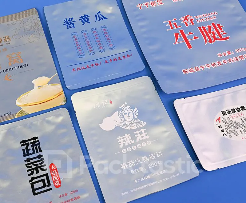 Custom Printed Flexible Packaging with Brand Logo