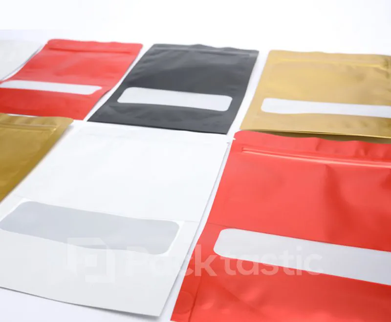 Custom Printed Flexible Packaging with Brand Logo
