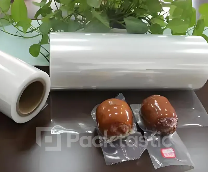 Cast polypropylene film for food-safe packaging and lamination layers.
