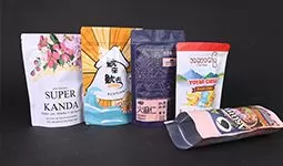 Custom Printed Flexible Packaging with Brand Logo