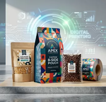 2026 Packaging Trends: Why Digital Printing & 8-Side Seal Bags Win